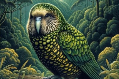 Kakapo: Dünyanın en ağır ve nadir papağanı