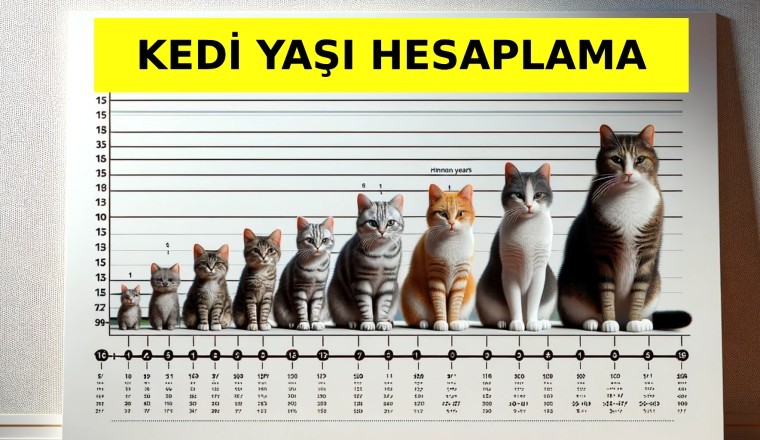 Kedi yaşı hesaplama: "Bir kedi yılı yedi insan yılına eşittir"